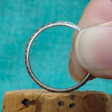 Diamond Floral Stacking Ring