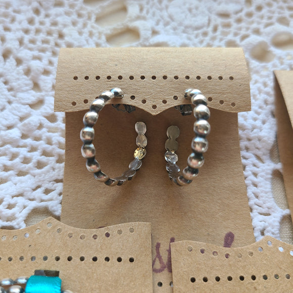 Half Bead hoops