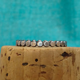 Hammered Bead--Large Stacking Ring
