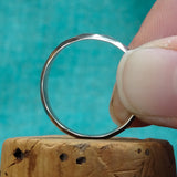Soft Diamond Stacking Ring