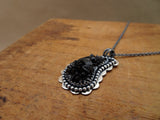 Paisley Necklace -- Black