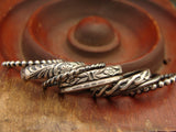 Oxidized Sterling Silver Stack Rings--Set of 8